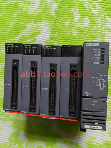 三菱Q173DCPU与Q172LX/Q172HCPU在运动控制系统中的接口模块与外部信号应用